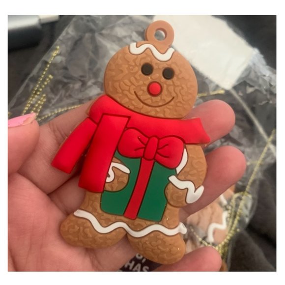 Gingerbread Christmas Ornaments 12pc Holiday Home Decor Xmas Tree Decorations - Picture 9 of 11